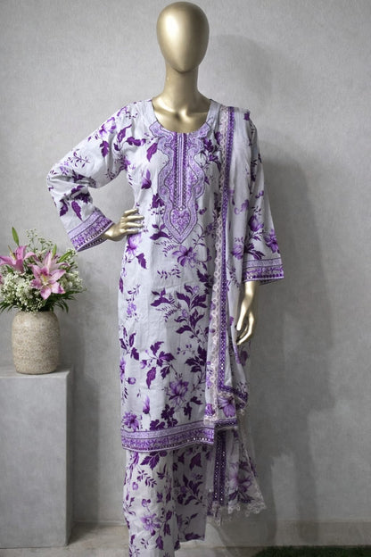 Lawn 3-Piece Suit for women