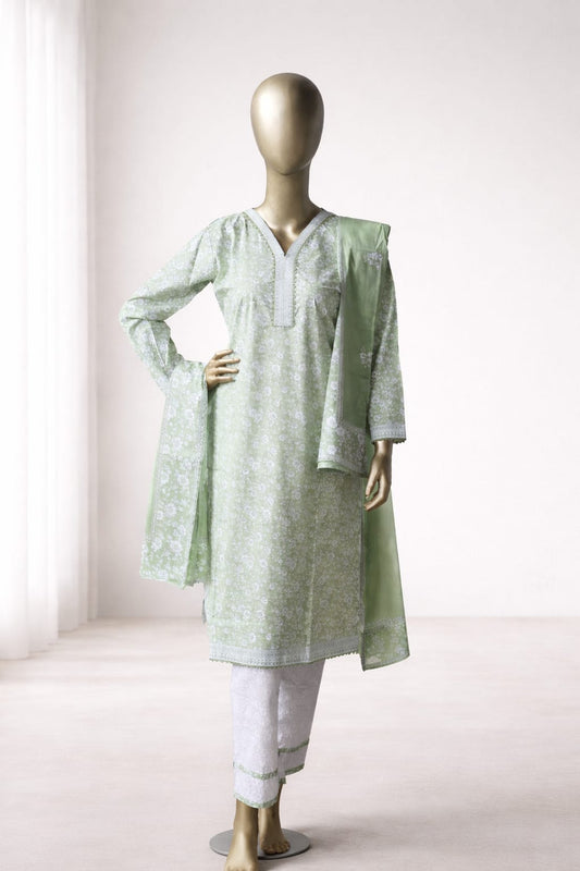 3 piece stitched dress